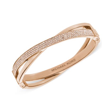 michael kors rose gold bracelets|michael kors gold bangle.